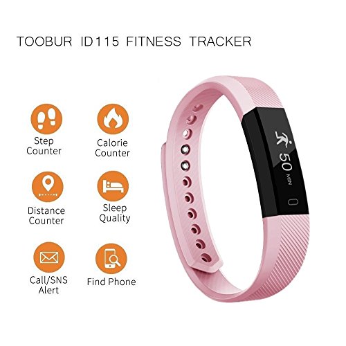 Slim Fitness Tracker Watch, TOOBUR Health Activity Tracker with Pedome –  PQ2 Store