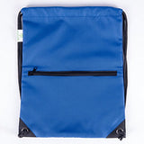 HOLYLUCK Men & Women Sport Gym Sack Drawstring Backpack Bag (White, Purple, Burgundy,Black,Navy Blue,Red,Blue)