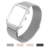 Yometome Apple Watch Band 38mm/42mm Case, Fashion Noble Luxury Magnetic Mesh Stainless Steel Bracelet Accessory Replacement Wristband for Apple iwatch Series 2 & Series 1