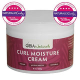 OBIA Naturals Leave in Conditioner for Curly Hair Curl Moisture Cream, 8 oz.