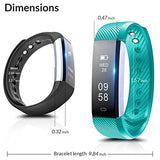 Fitness Tracker, Coffea C2 Activity Wristband : Bluetooth Wireless Smart Bracelet, Waterproof Pedometer Activity Tracker Watch with Replacement Band for IOS & Android Smartphone