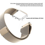 Yometome Apple Watch Band 38mm/42mm Case, Fashion Noble Luxury Magnetic Mesh Stainless Steel Bracelet Accessory Replacement Wristband for Apple iwatch Series 2 & Series 1