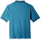 Haggar Men's Big and Tall Short Sleeve Minibox Knit Polo