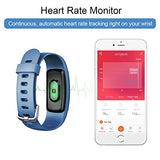 Fitness Tracker Watch with Heart Rate Monitor, Lintelek IP67 Waterproof Activity Tracker, with Multiple Sports/ Steps Counter/ Sleep Monitor/ Connected GPS Wristband for Android and iOS Smartphone