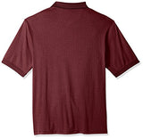Haggar Men's Big and Tall Short Sleeve Minibox Knit Polo