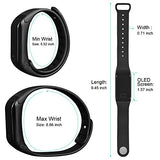 Fitness Tracker Band Smart Bracelet with Oxygen Blood Pressure/Heart Rate/Sleep Monitor Bluetooth Waterproof Sports Activity Tracker with OLED Touch Screen for Android and iOS