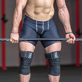 Mava Sports Knee Wraps (Pair) for Cross Training WODs,Gym Workout,Weightlifting,Fitness & Powerlifting - Knee Straps for Squats - For Men & Women- 72"-Compression & Elastic Support