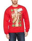 Hanes Men's Ugly Christmas Sweatshirt