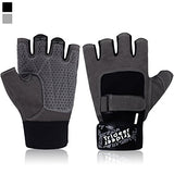 Trideer Workout Gloves, Full Palm Protection & Extra Grip, Gym Gloves for Weight Lifting, Training, Fitness, Exercise (Men & Women)