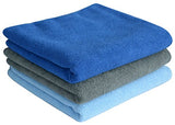 Sinland Multi-purpose Microfiber Fast Drying Travel Gym Towels 3-pack