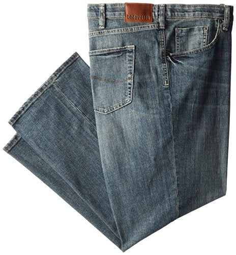 Lee Men's Big-Tall Modern Series Custom-Fit Relaxed Straight-Leg Jean