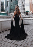 Missord Strapless Asymmetric Slit Front wedding evening party Maxi Dress