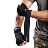 Pseudois Men’s Weight Lifting Gloves for Gym Workout, CrossFit, Weightlifting, Powerlifting, and Running —Pair