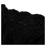 Miusol Women's Vintage Off Shouler Floral Lace Long Sleeve Formal Maxi Dress