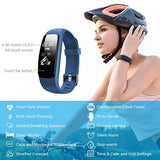 Fitness Tracker Watch with Heart Rate Monitor, Lintelek IP67 Waterproof Activity Tracker, with Multiple Sports/ Steps Counter/ Sleep Monitor/ Connected GPS Wristband for Android and iOS Smartphone
