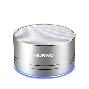 NUBWO Portable Bluetooth Speaker with Mic/Speakerphone,AUX Line,Memory Card Playback Smartphones for Apple/Android Phone