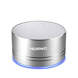 NUBWO Portable Bluetooth Speaker with Mic/Speakerphone,AUX Line,Memory Card Playback Smartphones for Apple/Android Phone