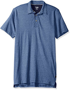 LEE Men's Short Sleeve Super Soft Polo