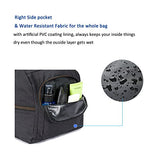 Marsbro Water Resistant Polyester Sports Gym Travel Weekender Duffel Bag