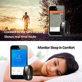 Fitness Tracker Watch with Heart Rate Monitor, Lintelek IP67 Waterproof Activity Tracker, with Multiple Sports/ Steps Counter/ Sleep Monitor/ Connected GPS Wristband for Android and iOS Smartphone