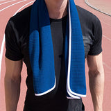 Fitness Gym Towels (2 Pack) for Workout, Sports and Exercise - Soft, Lightweight, Absorbent, Quick-drying, Odor-free, Machine-washable