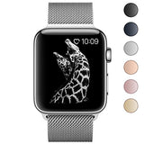Lelong for Apple Watch Band 38mm 42mm,Milanese Loop Fully Magnetic Clasp Stainless Steel Mesh iWatch Band for Apple Watch Series 3 Series 2 Series 1 Sport & Edition