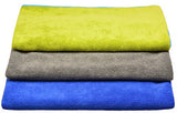 Sinland Multi-purpose Microfiber Fast Drying Travel Gym Towels 3-pack