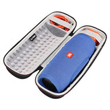 LTGEM Case for JBL Charge 3 Waterproof Portable Wireless Bluetooth Speaker. Fits USB Cable and Charger.