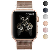Lelong for Apple Watch Band 38mm 42mm,Milanese Loop Fully Magnetic Clasp Stainless Steel Mesh iWatch Band for Apple Watch Series 3 Series 2 Series 1 Sport & Edition