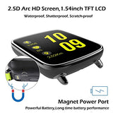 HAMSWAN LG118 Bluetooth Smartwatch with Camera All in 1 Sport Watch for iPhone, Android Samsung Galaxy Note, Nexus, HTC, Sony
