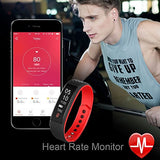 Smart Wristband Non-Bluetooth Pedometer Bracelet Fitness Tracker Smart Watch with Step Calories Counter Distance Time / Date (Simple,No app,No Phone need) for Walking Running