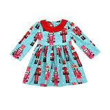 Fabal Baby Girls Cartoon Princess Party Dress Christmas Outfits Clothes