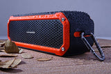 Topmaxions 111 Portable Bluetooth 4.0 Speakers,Mini Wireless Outdoor and Shower Waterproof Sport Speaker Minidisc Players with 5-10 Hour Rechargeable Battery Life,Pairs with All Bluetooth Devices,Blue