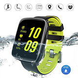 HAMSWAN LG118 Bluetooth Smartwatch with Camera All in 1 Sport Watch for iPhone, Android Samsung Galaxy Note, Nexus, HTC, Sony