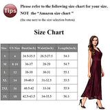 Noctflos Women Double V-neck Elegant Long Cocktail Wedding Party Evening Dress