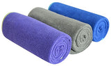 Sinland Multi-purpose Microfiber Fast Drying Travel Gym Towels 3-pack