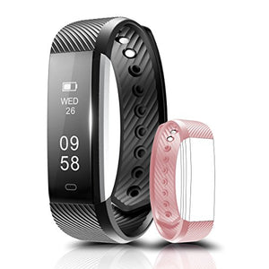 Fitness Tracker, Coffea C2 Activity Wristband : Bluetooth Wireless Smart Bracelet, Waterproof Pedometer Activity Tracker Watch with Replacement Band for IOS & Android Smartphone
