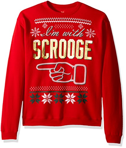 Hanes Men's Ugly Christmas Sweatshirt