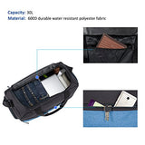 Marsbro Water Resistant Polyester Sports Gym Travel Weekender Duffel Bag