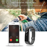 Fitness Tracker, Letsfit Waterproof Activity Tracker with Pedometer Step Counter Watch and Sleep Monitor Calorie Counter Watch, Slim Smart Band for Kids Women Men