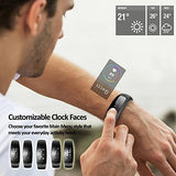Fitness Tracker Watch with Heart Rate Monitor, Lintelek IP67 Waterproof Activity Tracker, with Multiple Sports/ Steps Counter/ Sleep Monitor/ Connected GPS Wristband for Android and iOS Smartphone