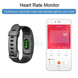 Fitness Tracker Watch with Heart Rate Monitor, Lintelek IP67 Waterproof Activity Tracker, with Multiple Sports/ Steps Counter/ Sleep Monitor/ Connected GPS Wristband for Android and iOS Smartphone
