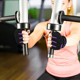 Trideer Womens Weight Lifting Gloves For Callus And Blister Protection, Breathable & Anti-slip, Padded Gym Gloves For Powerlifting, Cross Training - Available in Black, Pink, Purple (Pair)