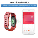 Fitness Tracker Watch with Heart Rate Monitor, Lintelek IP67 Waterproof Activity Tracker, with Multiple Sports/ Steps Counter/ Sleep Monitor/ Connected GPS Wristband for Android and iOS Smartphone