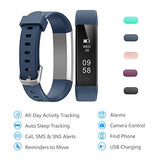 Fitness Tracker, Letsfit Waterproof Activity Tracker with Pedometer Step Counter Watch and Sleep Monitor Calorie Counter Watch, Slim Smart Band for Kids Women Men