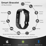 Fitness Tracker, Coffea C2 Activity Wristband : Bluetooth Wireless Smart Bracelet, Waterproof Pedometer Activity Tracker Watch with Replacement Band for IOS & Android Smartphone