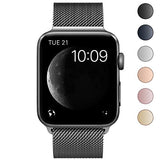 Lelong for Apple Watch Band 38mm 42mm,Milanese Loop Fully Magnetic Clasp Stainless Steel Mesh iWatch Band for Apple Watch Series 3 Series 2 Series 1 Sport & Edition
