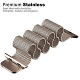 Lelong for Apple Watch Band 38mm 42mm,Milanese Loop Fully Magnetic Clasp Stainless Steel Mesh iWatch Band for Apple Watch Series 3 Series 2 Series 1 Sport & Edition