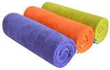 Sinland Multi-purpose Microfiber Fast Drying Travel Gym Towels 3-pack