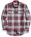 Goodthreads Men’s Standard-Fit Plaid Twill Shirt